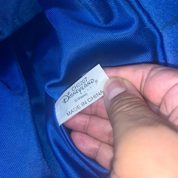 Disneyland Paris Mickey Mouse Fantasia Hat Sorcerer Wizard Plush Ears - Picture 5 of 5